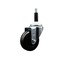 Service Caster 3.5'' SS Phenolic Wheel Swivel 7/8'' Expanding Stem Caster SCC-SSEX20S3514-PHS-78 - alternate 1